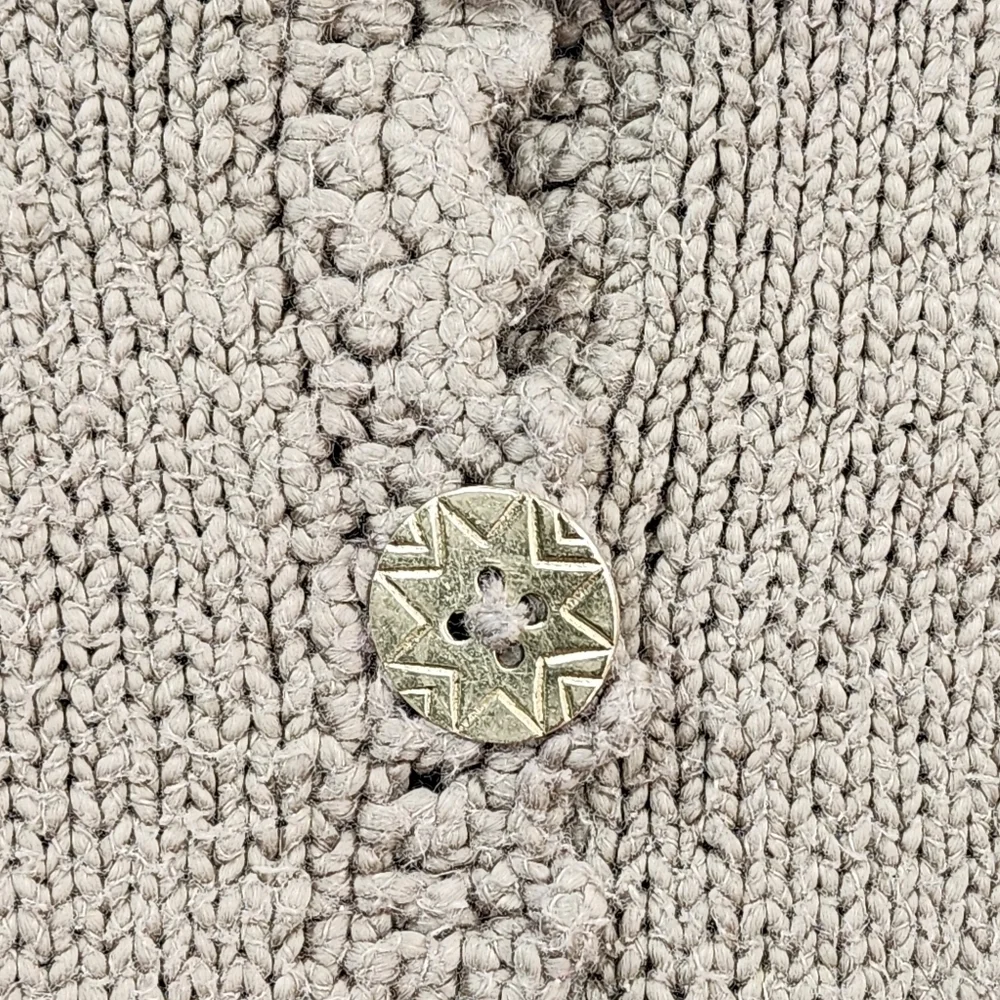 Hot Knots Women's Knit Lace Trim Cardigan